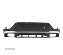 DIFUSOR PARA MERCEDES GLC C253 X253 COUPE AMG 16-22 LOOK GLC63 PRATEADO - 3