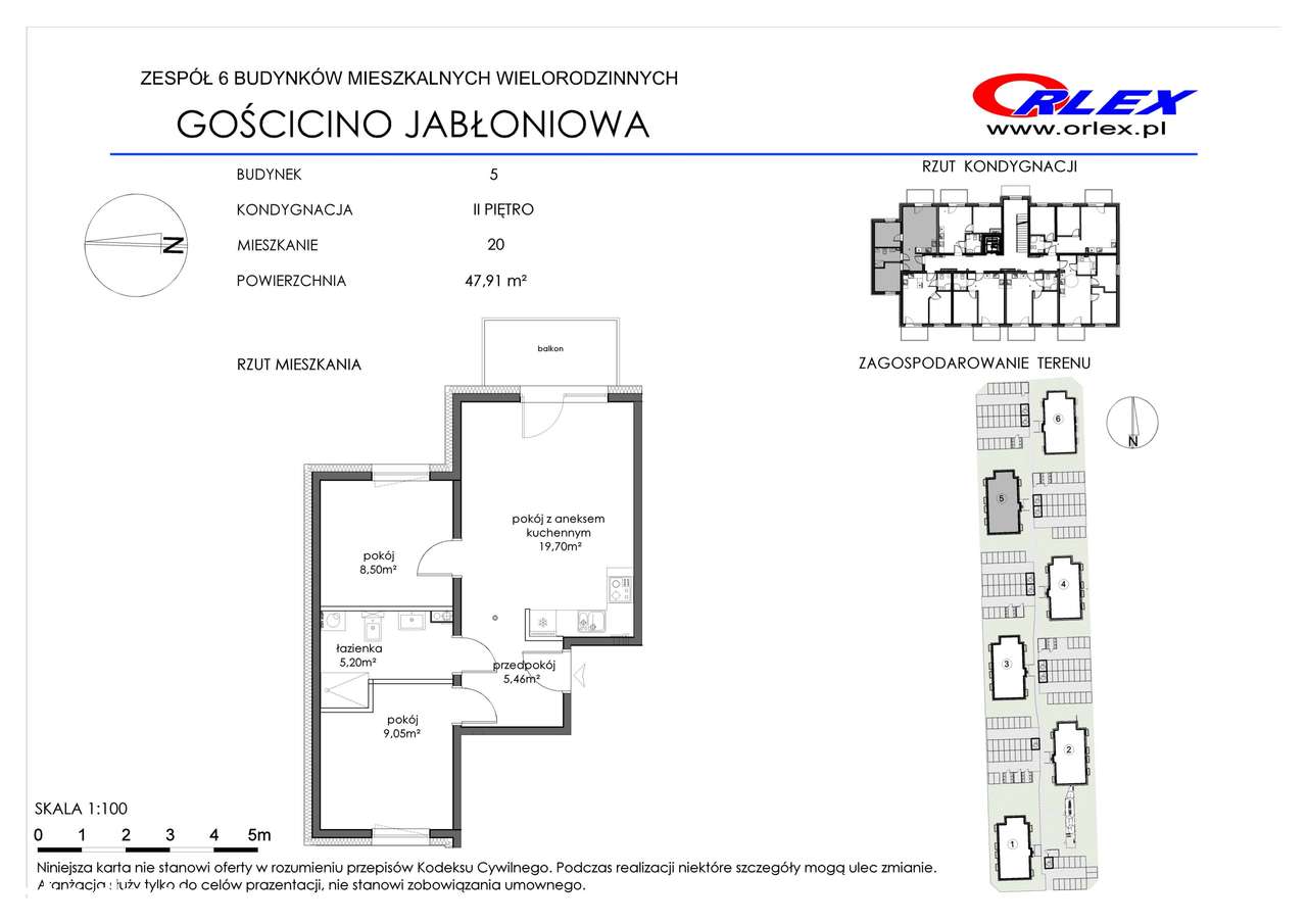 Gościcino ul. Jabłoniowa 3/20 (lokal J1_20)
