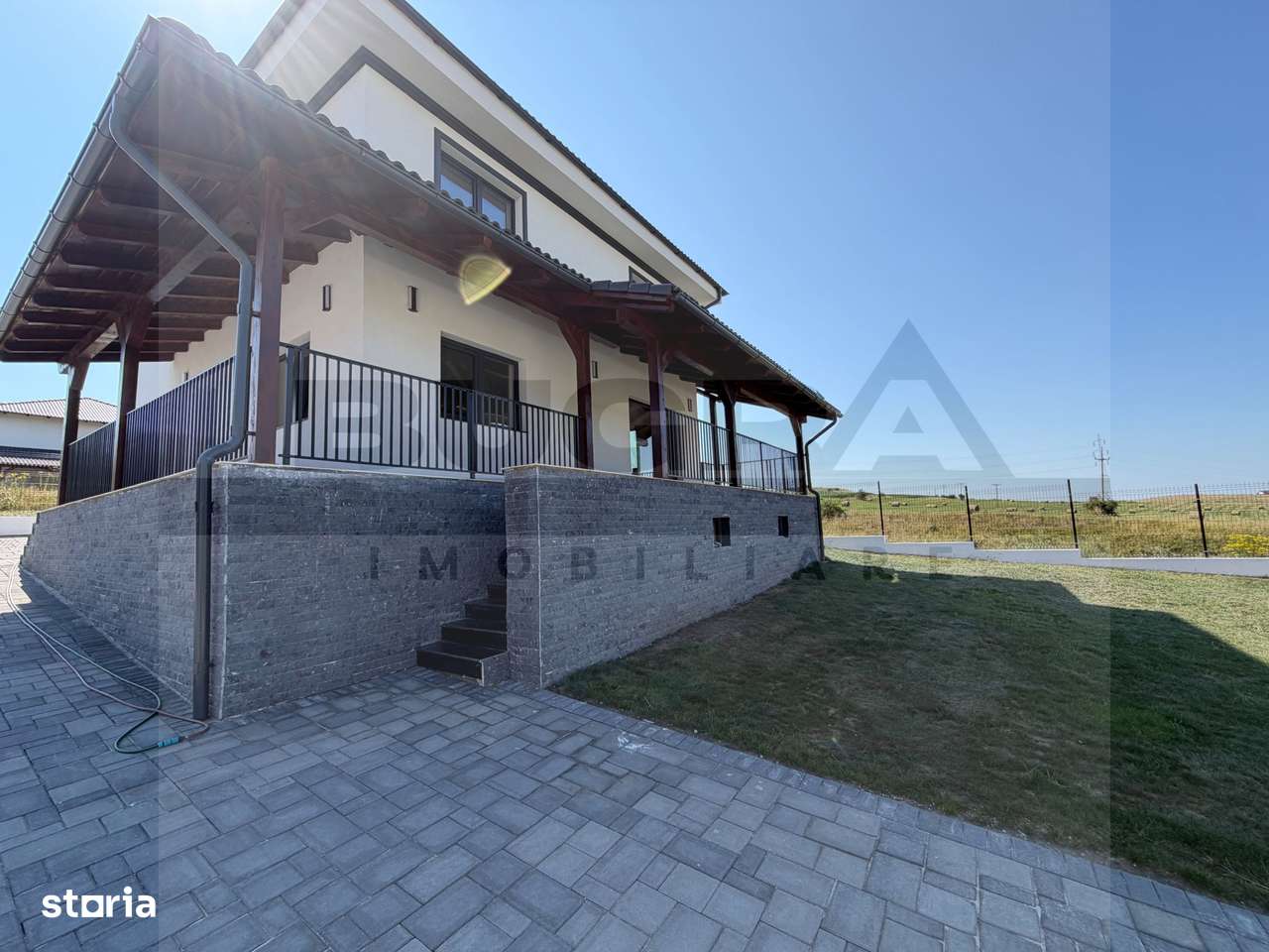 Casa individuala de 120mp, teren 500mp, finisata modern, zona Chinteni-15