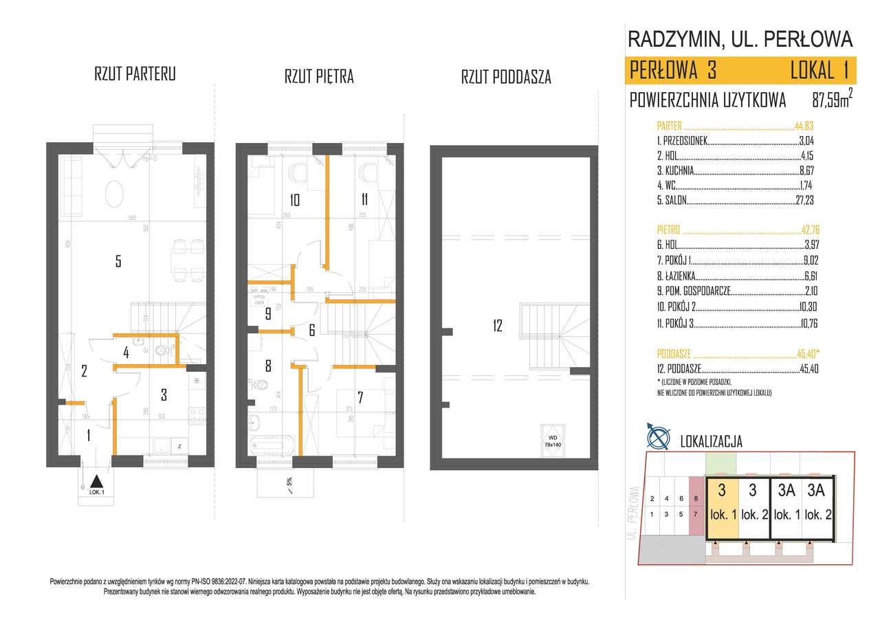 SKRAJNY SEGMENT+2MP+OGRÓDEK 54m2 - Pełny obrazek: 2/13