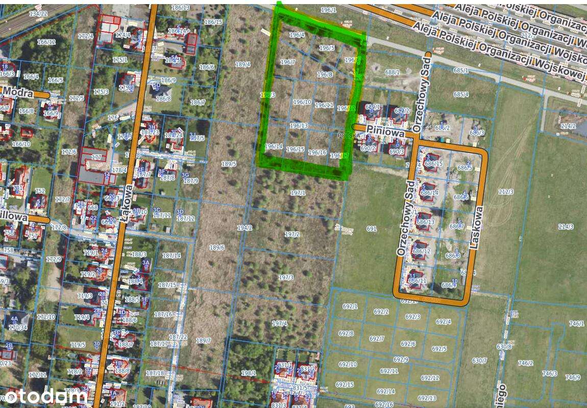 Działka z PnB i PROJEKTEM na 8 lokali mieszkalnych-3