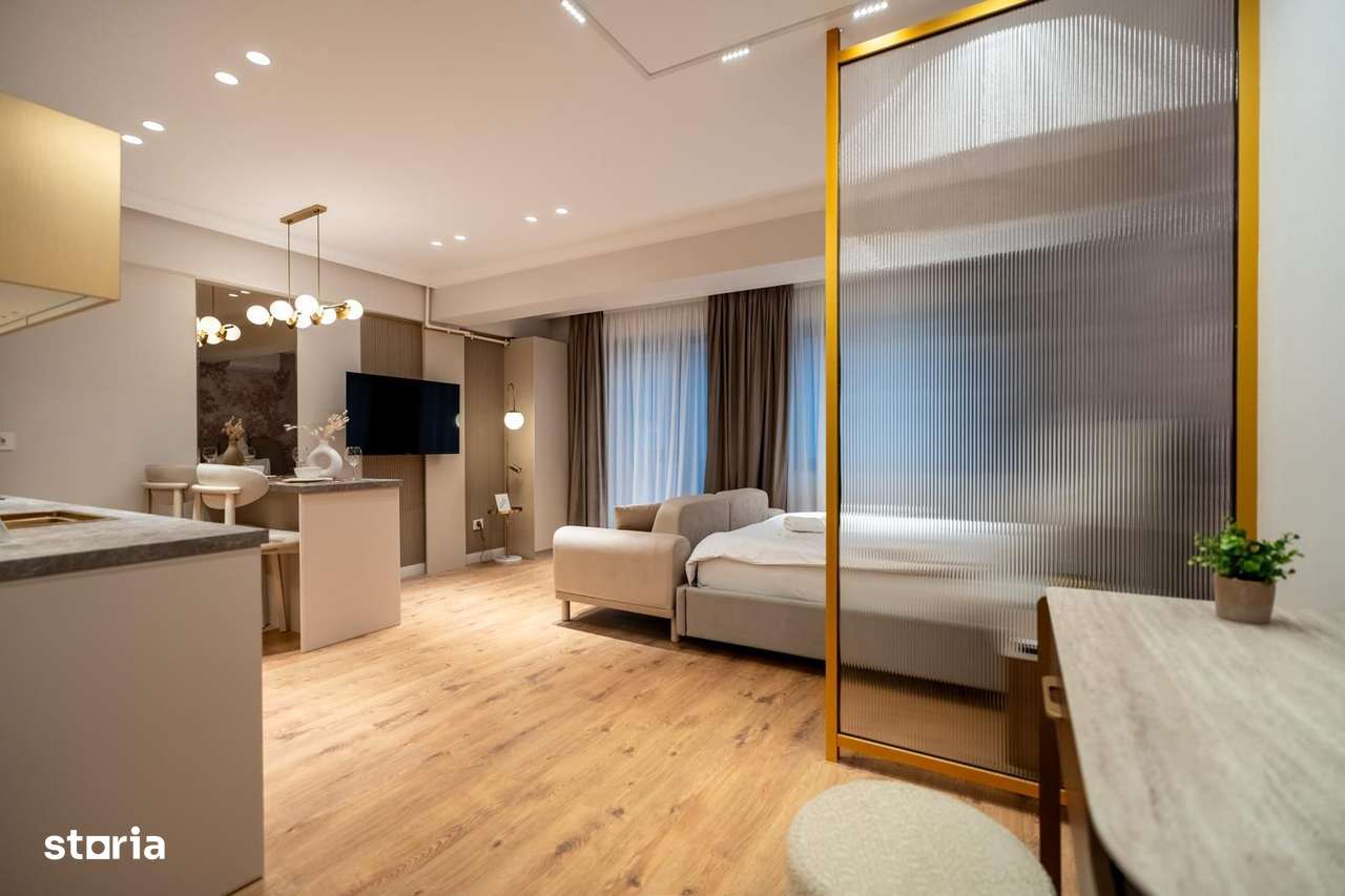 STUDIO | 1 CAMERA | PIPERA | IVORY | ROND OMV | NOU | LUX | PRET + TVA - Imagine principală: 1/14