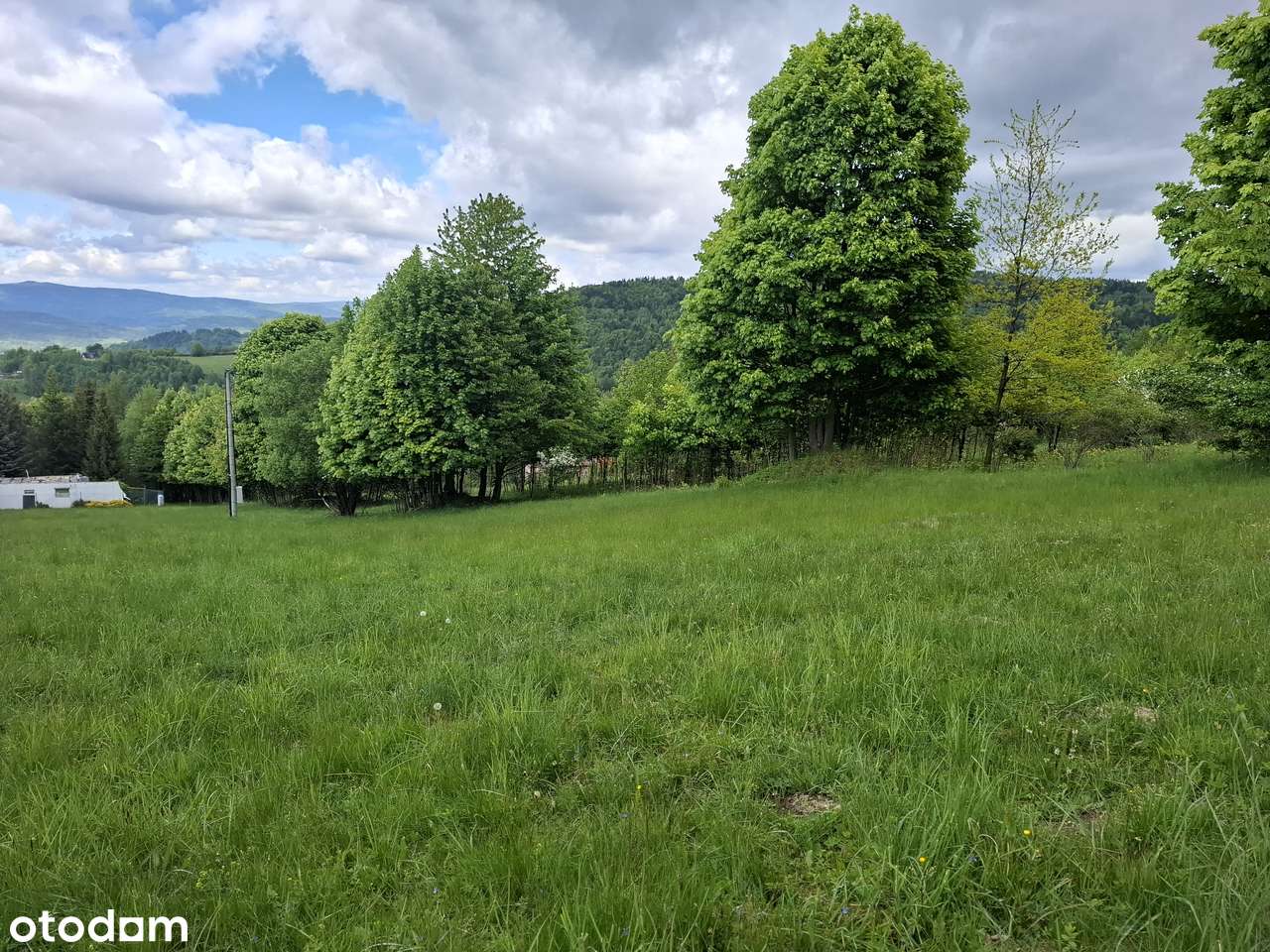 Widokowa działka w Koszarawie-3
