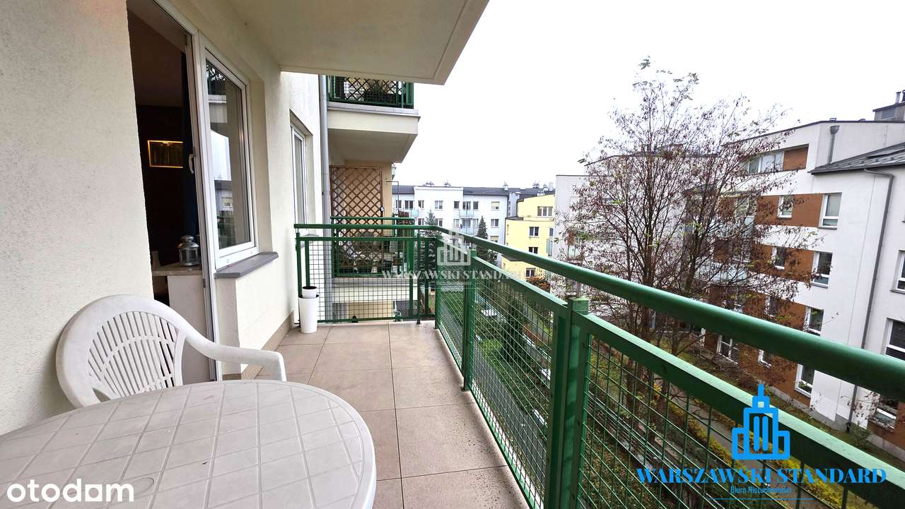 Trzypokojowe mieszkanie z dwoma balkonami i miejscem postojowym-Kabaty-10