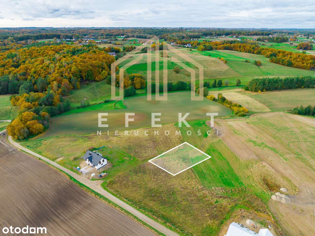 Działka budowlana w kaszubskim Kobysewie gm. Przodkowo na sprzedaż! - Pełny obrazek: 4/6