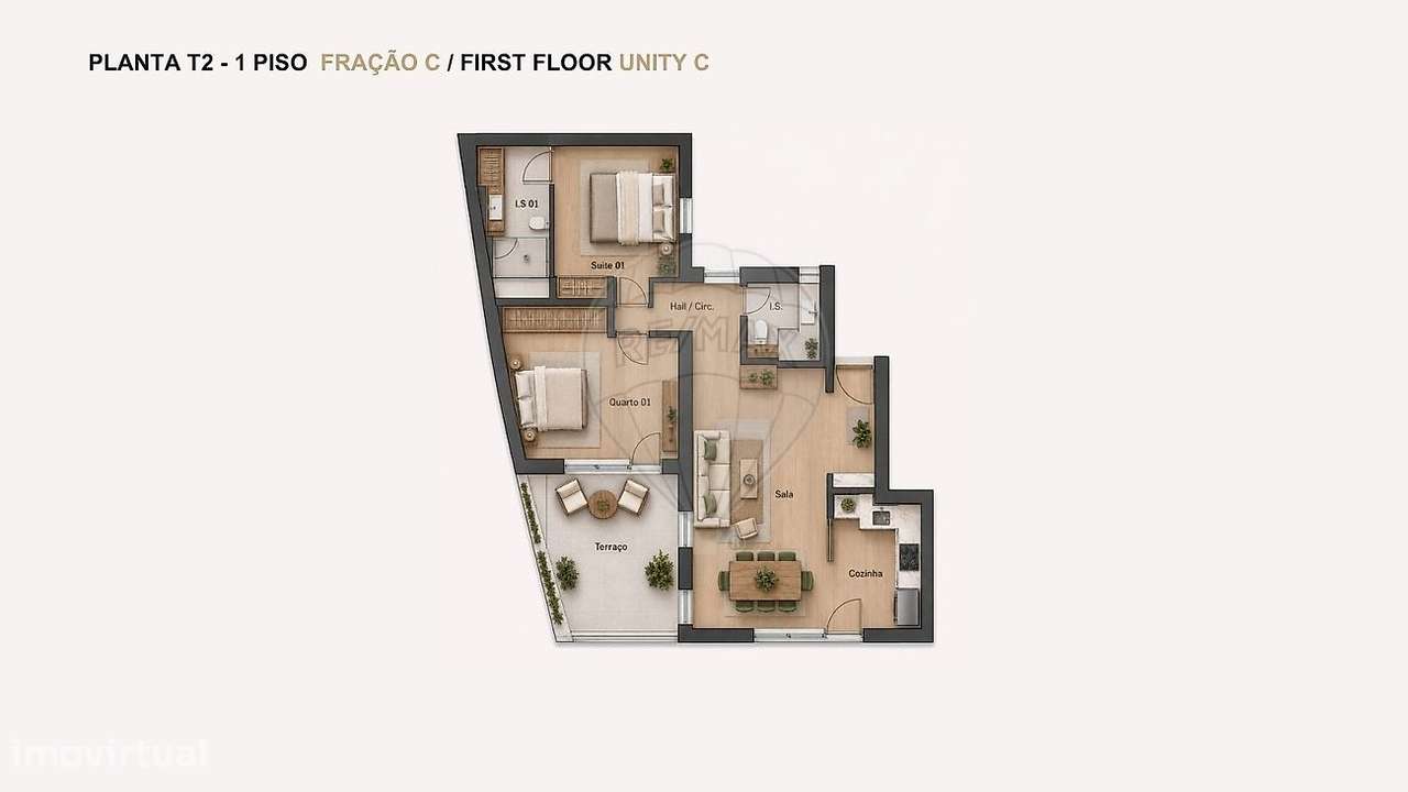 Apartamento T2 para venda-9