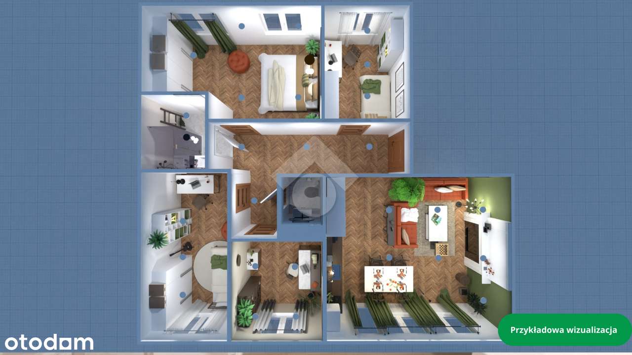 Mieszkanie 5 pokojowe - idealnie dla rodziny|Blisko C.H. Bonarka!|-14