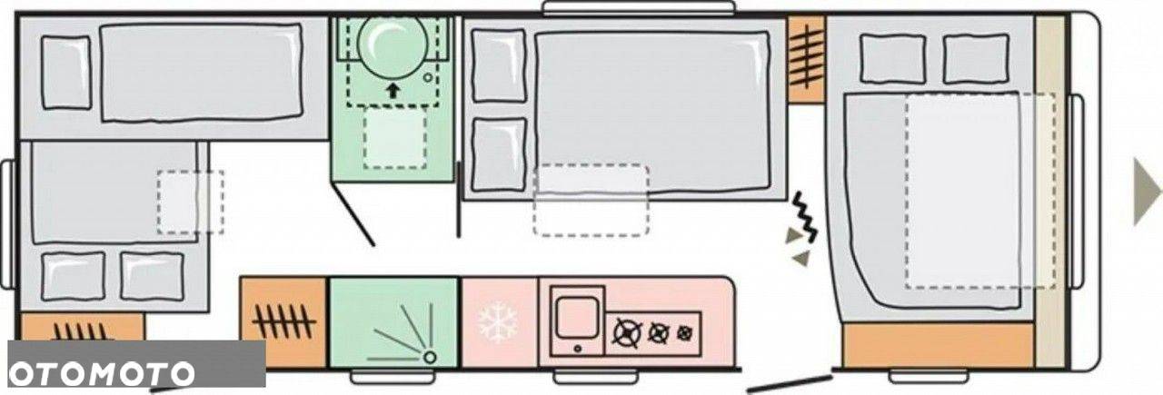 Adria Adora 673 PK NOWA 7OS 2-OSIOWA FV23% WARSZAWSKIE CENTRUM CARAVANINGU - 7