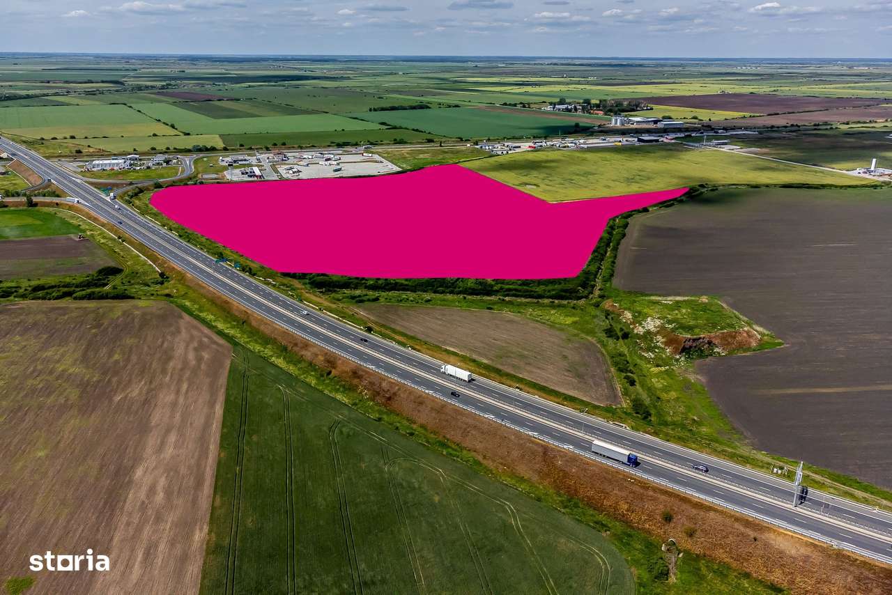 Investiție strategică: Teren cu PUZ pentru un parc logistic - Imagine principală: 4/11