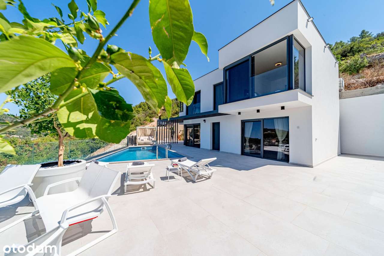 Willa nad Adriatykiem z Widokiem na Morze .  Chorwacja . Wyspa Korcula - Pełny obrazek: 4/20