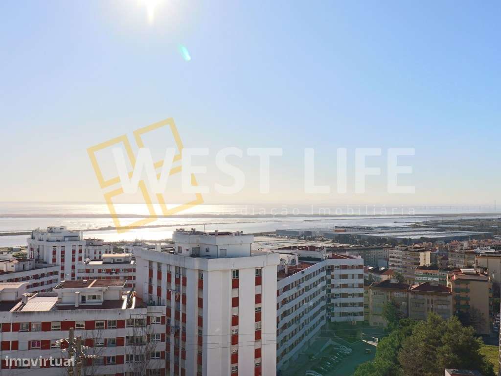 Apartamento T3 com vista fabulosa para o Rio Tejo - EXCLUSIVO WEST ... - Grande imagem: 5/18