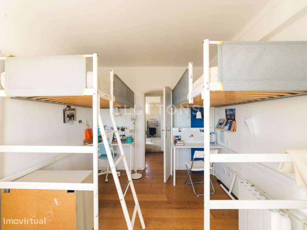 Apartamento T2, garagem, condomínio com jardim, piscina e campo de ...-16