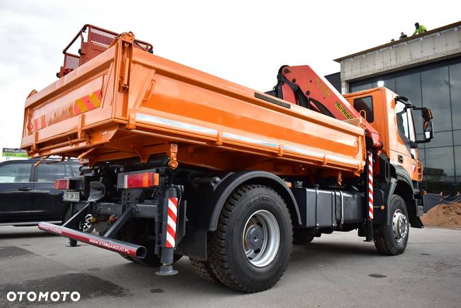 Iveco TRAKKER 4x4 PALFINGER PK 20002 KOSZ !! EURO 5 HDS Żuraw Wywrotka - 9