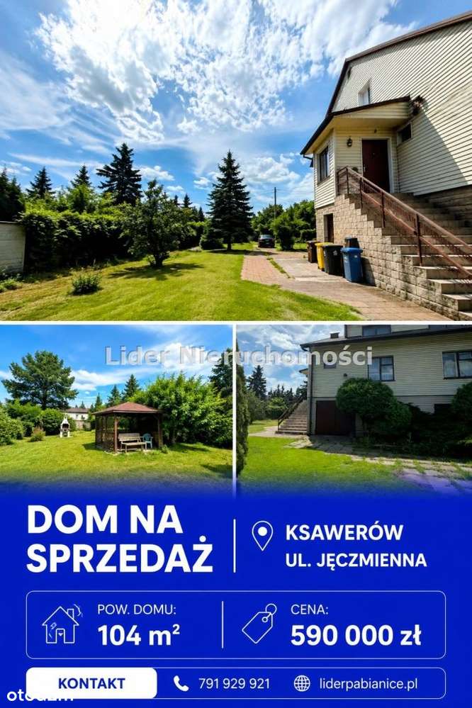 DOM NA SPRZEDAŻ – KSAWERÓW, UL. JĘCZMIENNA do zamieszkania