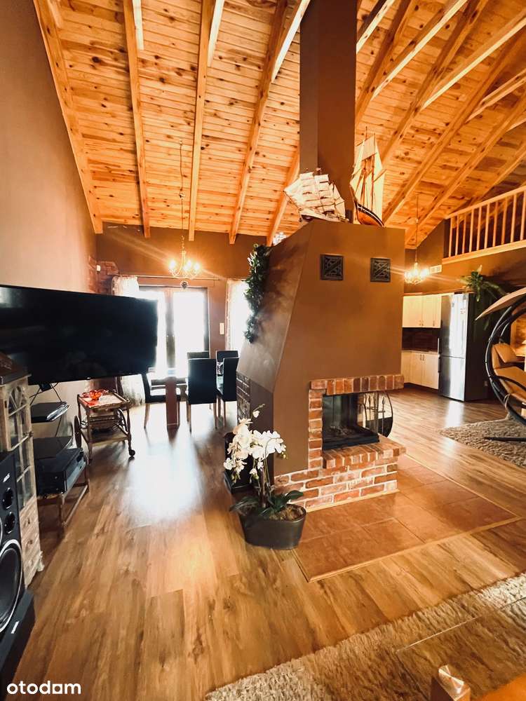 Dom nad jeziorem -pierwsza linia brzegowa Jesionka 15 min od Wolsztyna-3