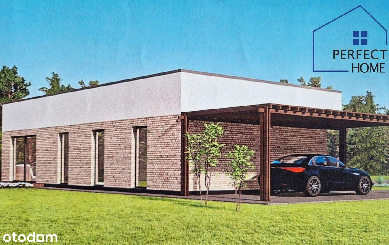 Nowy Dom Parterowy w cichej i zielonej lokalizacji !-3