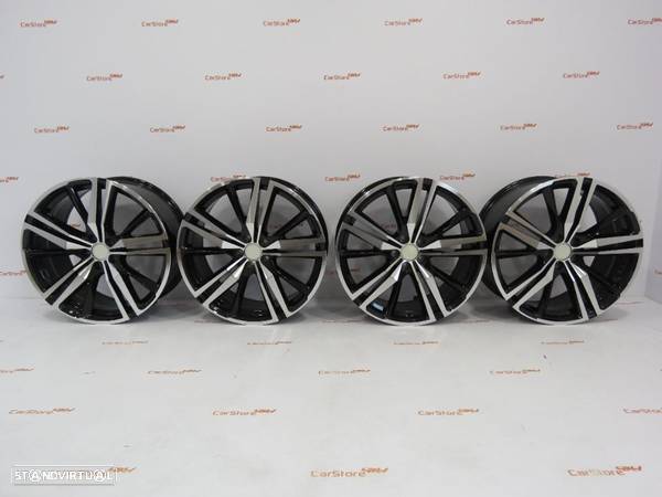 Jantes Look Volvo R Design 20 x 8.5 et45 5x108  Preto + Polido - 1