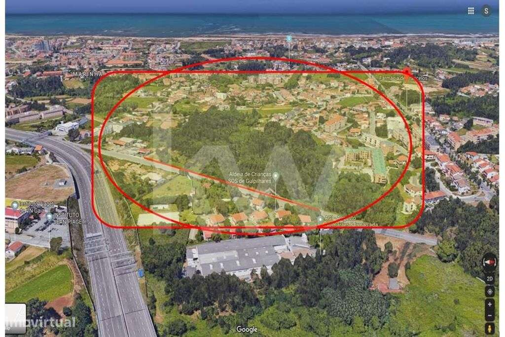 Terreno com 2.000m2 para construção, Gulpilhares, V.N.Gaia - Grande imagem: 5/13