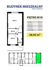 Lokal mieszkalny M10 38,92m2 sprzedaż lub wynajem