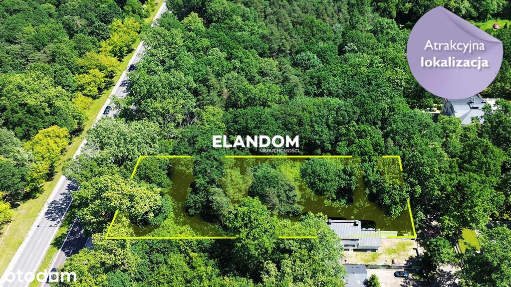 Działka z ogromnym potencjałem Warszawa - Anin