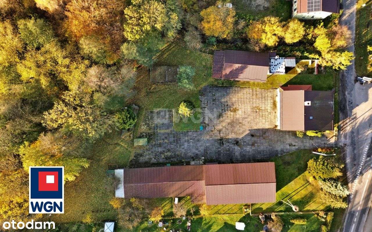 Dom, warsztat, hala mag., Barcino, działka 5000m2-3