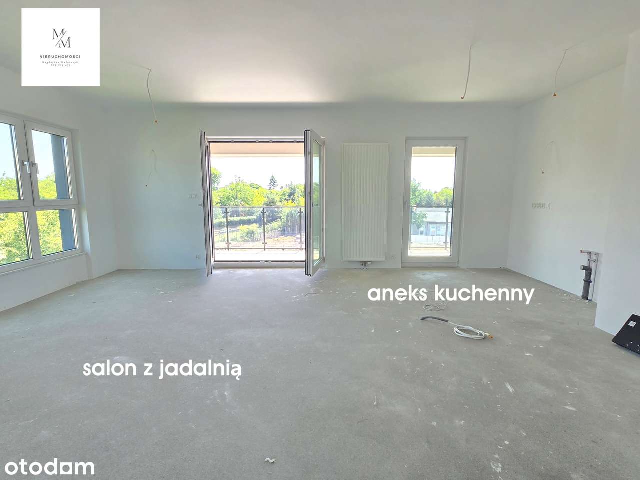 Nowe ** stan deweloperski ** Kopernika 16 ** m. parkingowe** balkon - Pełny obrazek: 2/14