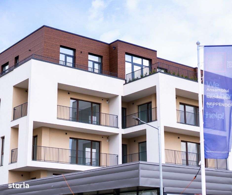 Apartament  nou in Sibiu -3 camere, 2 balcoane, 2 bai, lift- Turnisor - Imagine principală: 5/8