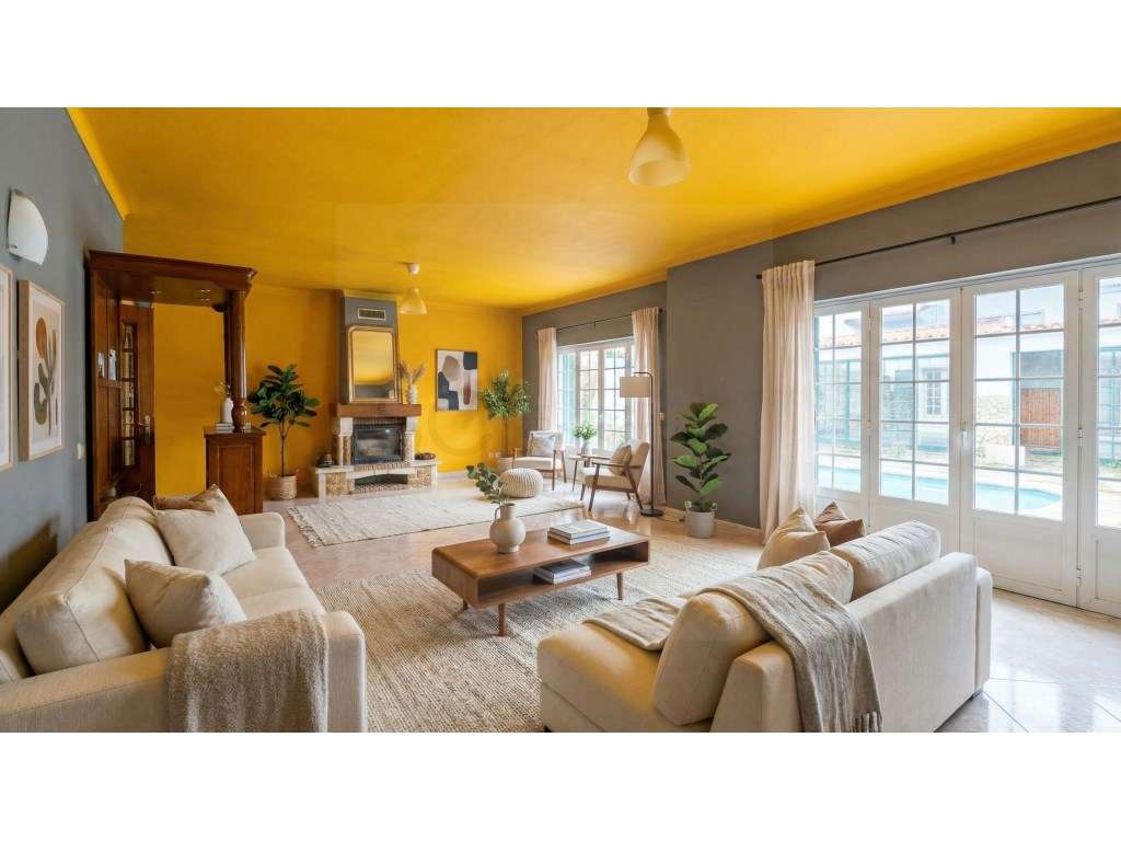 Moradia T3 +1 independente com garagem e piscina em Sesimbra-2