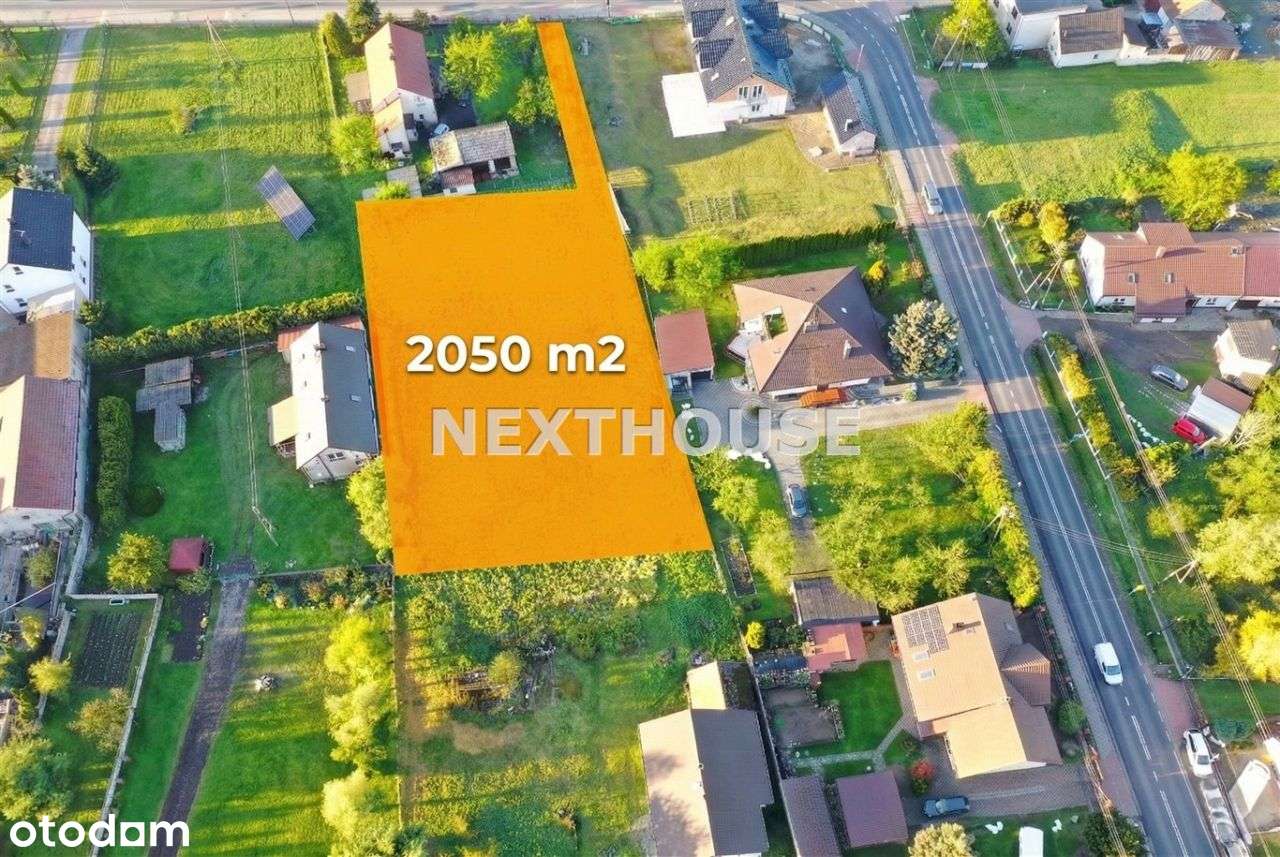 Działka, 2 050 m², Kleszczów-1
