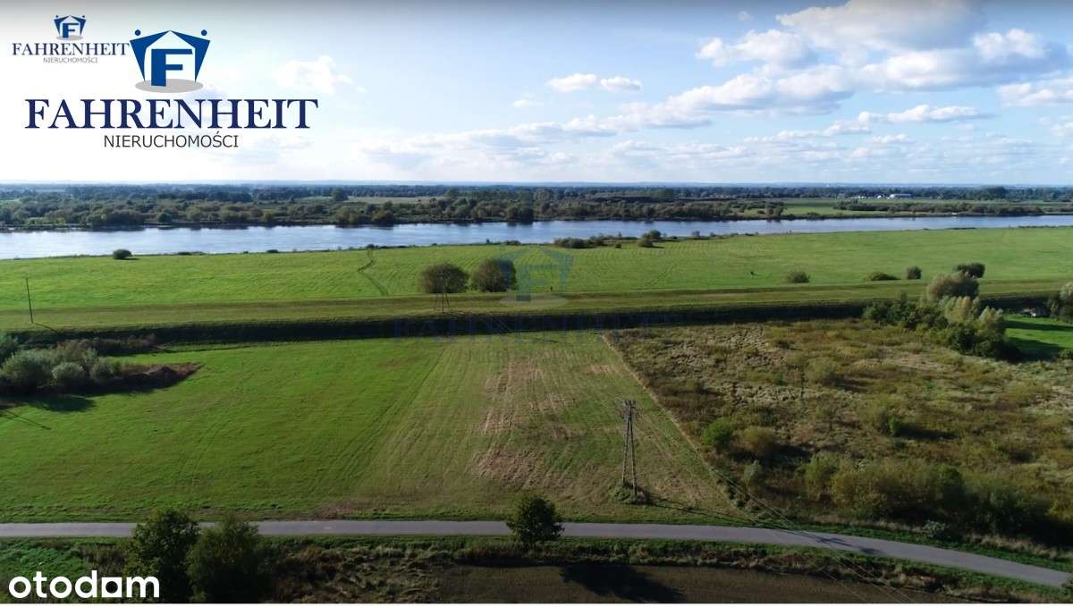 Uzbrojona Działka Budowlana Przy Wiśle. Lot Dronem - Pełny obrazek: 5/6
