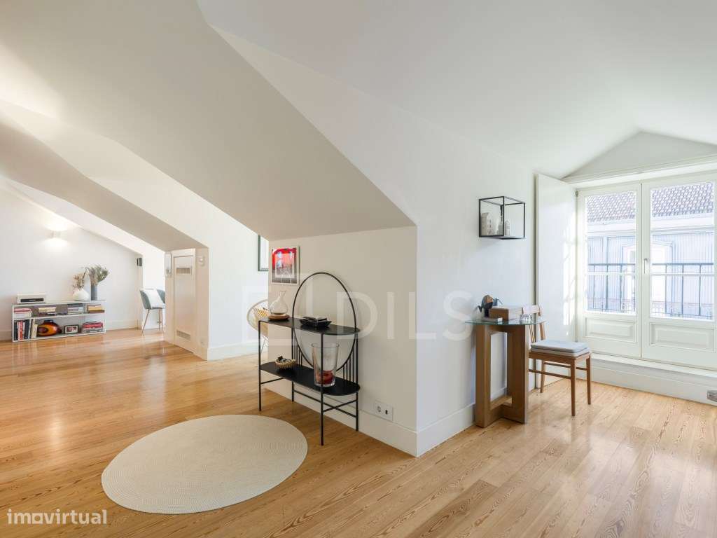 Apartamento T3 duplex com vista rio e garagem privativa, na Estrela...-20