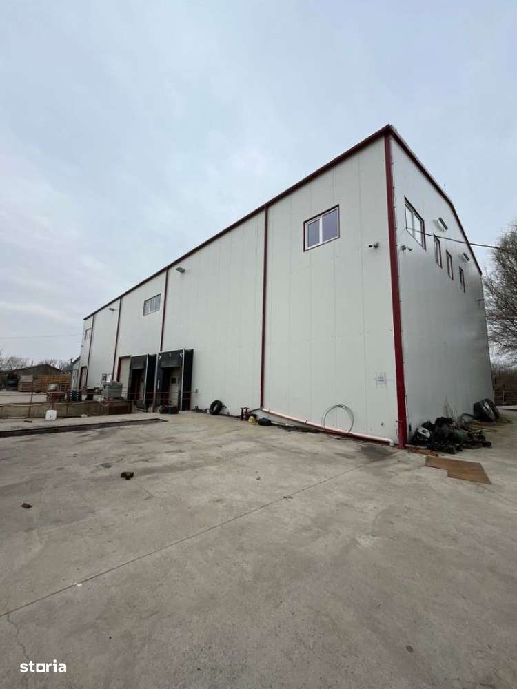 Hala P+1E 1.300 mp + Teren 3.000 mp Puchenii Mari|Prahova - Imagine principală: 3/12