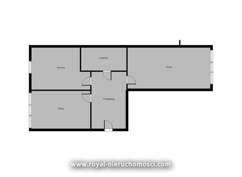 Zadbane 2 pokoje na parterze Os. Lechitów-11