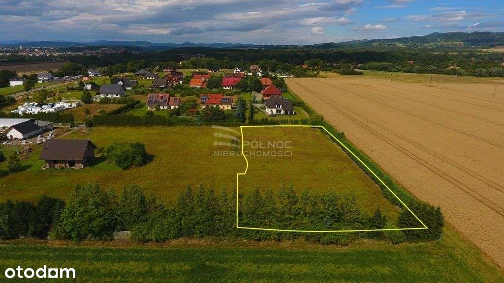 Jaszkowa Dolna działka budowlana na sprzedaż - Pełny obrazek: 5/11