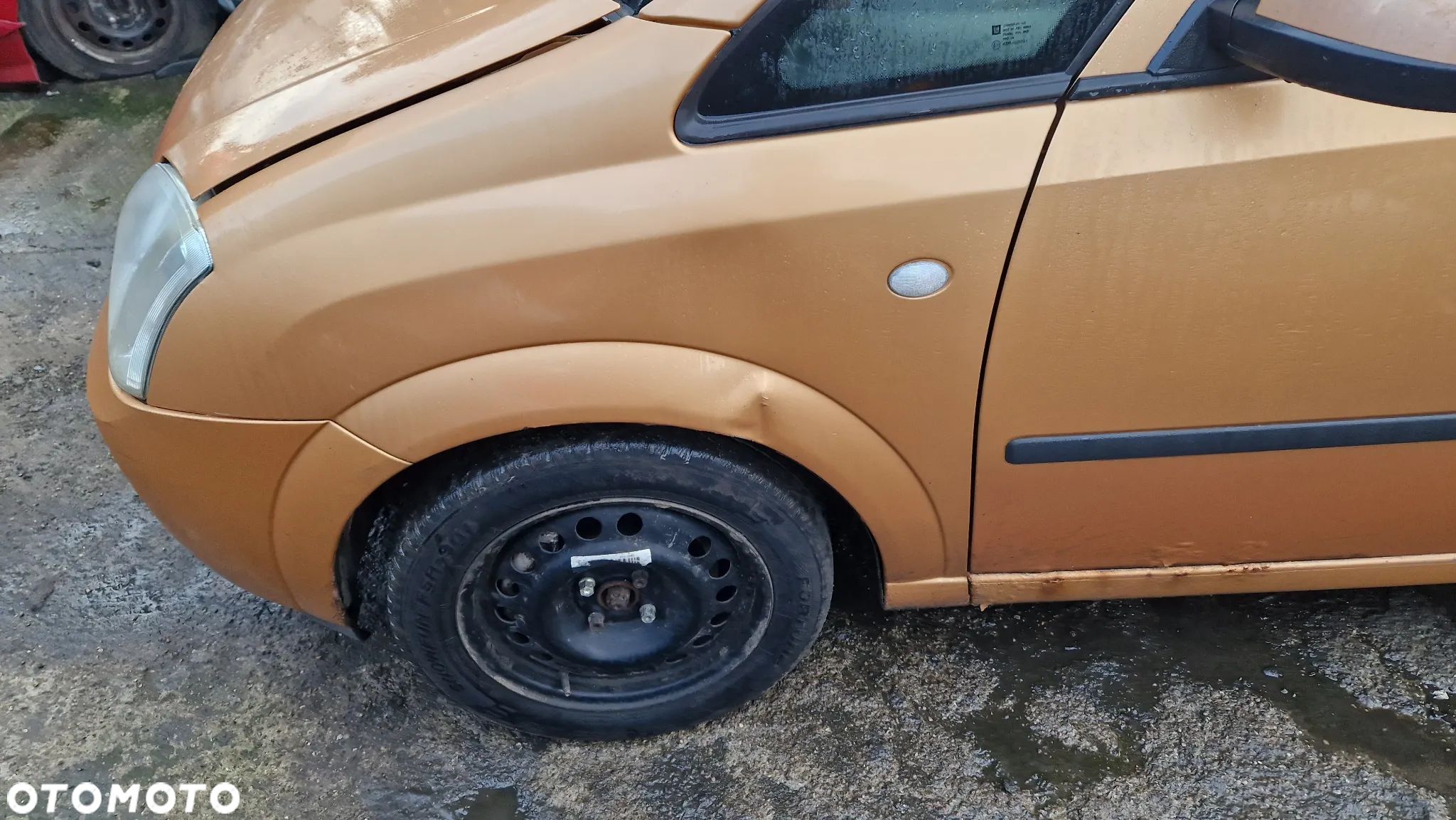 OPEL MERIVA A BLOTNIK LEWY PRZÓD Z40E - 1