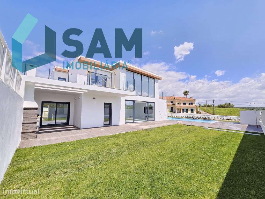 Moradia T4 com garagem e piscina zona Lourinhã - Grande imagem: 4/27