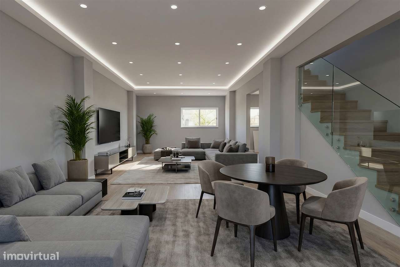 Moradia T4 em Construção em Vale Flores - Feijó Almada-11