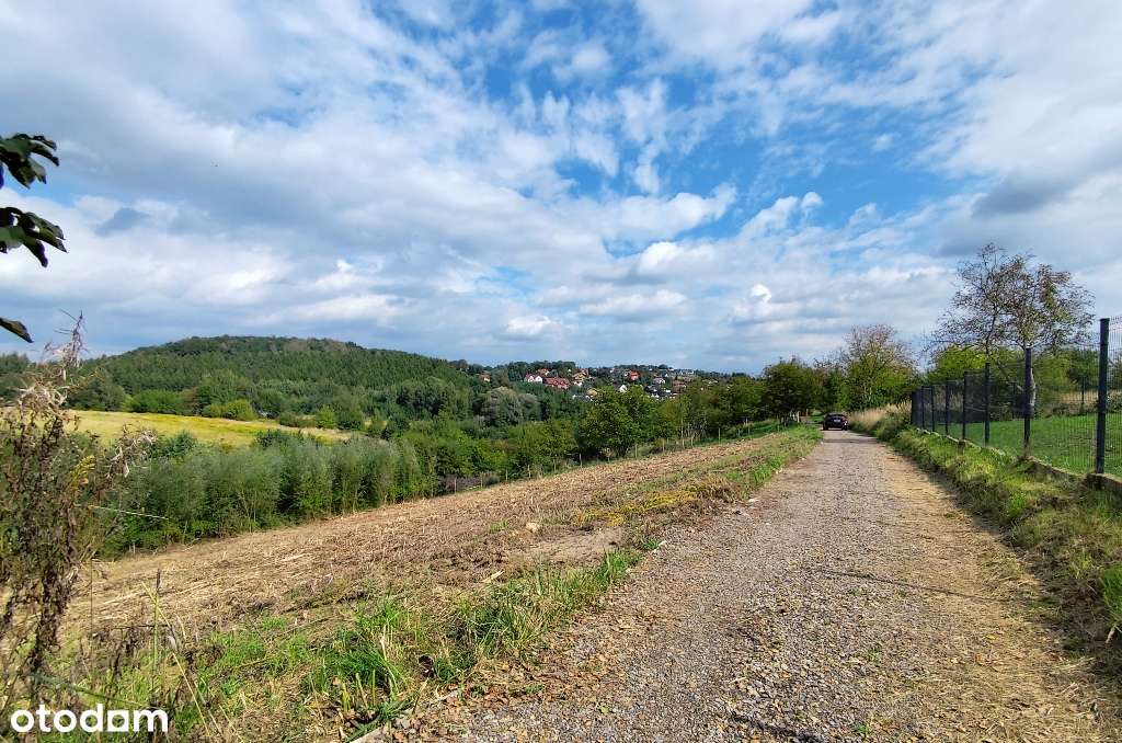 Działka 53a budowlano-rolna Kraków Podgórze Kosocice-3