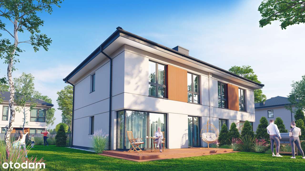 Dom Łomianki, lokal 13B - 123,64 M2 - OGRÓDEK 900 M2!!!REZERWACJA!!!