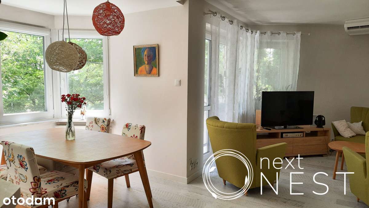 3 pokoje z garażem i komórką Wilanów