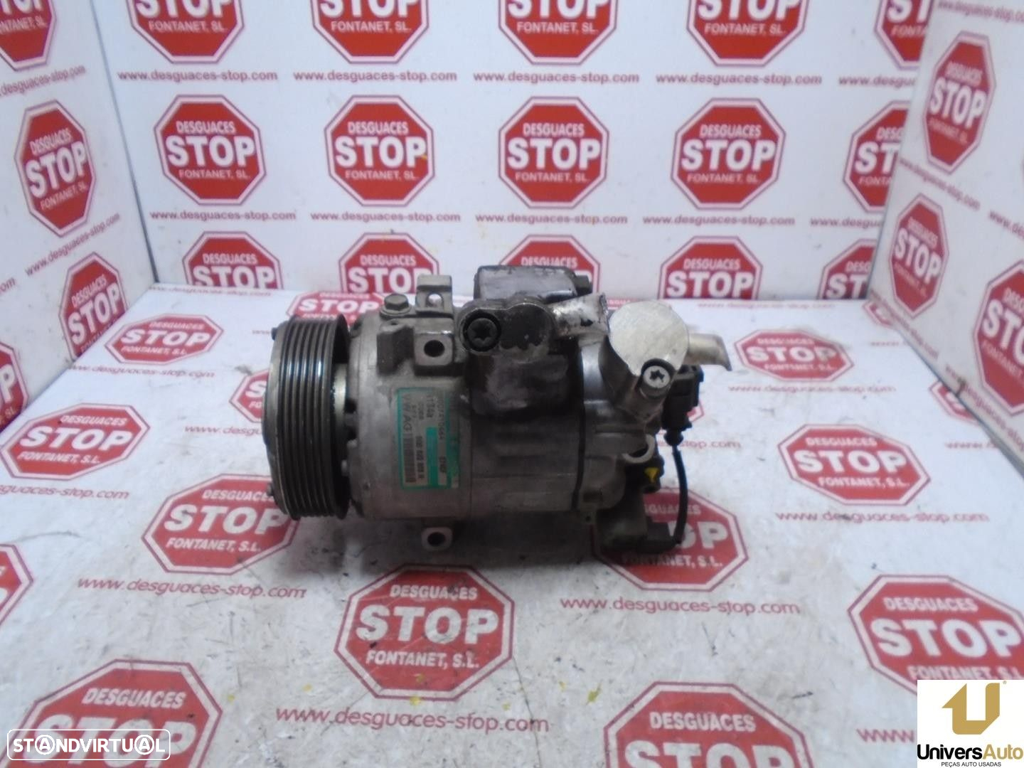 COMPRESSOR AR CONDICIONADO SEAT IBIZA III 2004 -6Q0820803H - 3