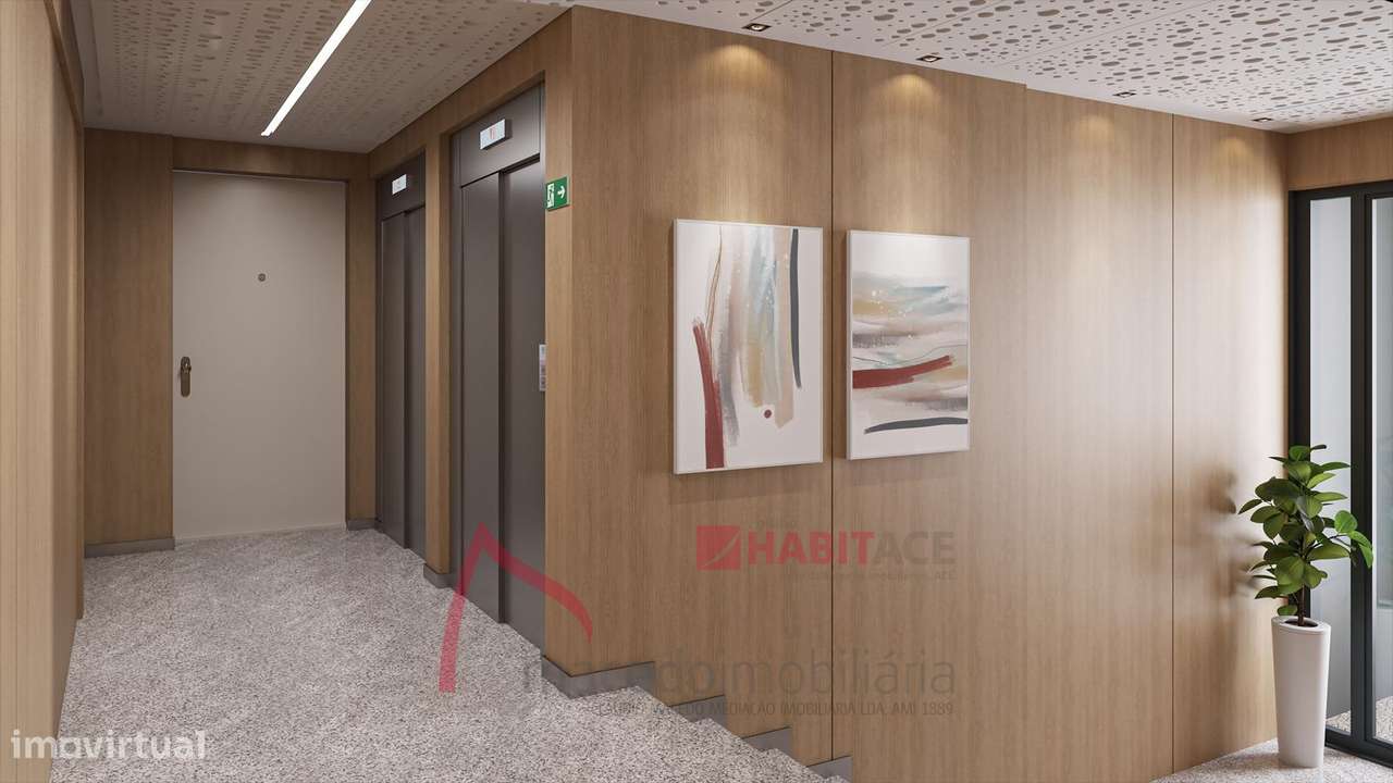 Apartamento T3 com Excelentes Acabamentos e Garagem na Sé – Centro de - Grande imagem: 2/13