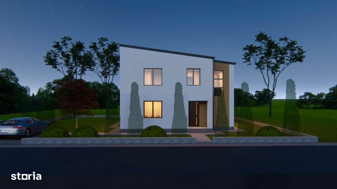 600 mp teren! 120 mp utili! CANALIZARE! Vila 4 camere, Valea Lupului - Imagine principală: 5/11