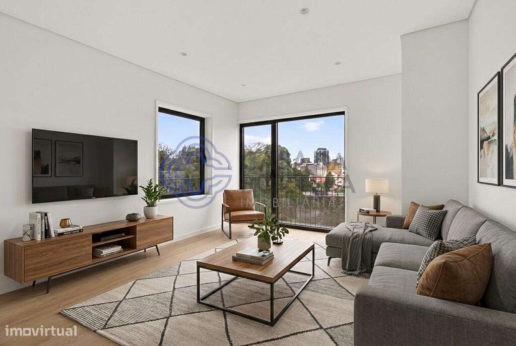 T1NOVO|VARANDA|ELEVADOR| BAIRRO DAS ARTES |HOSPITAL SANTO ANTÓNIO|PORT - Grande imagem: 3/25