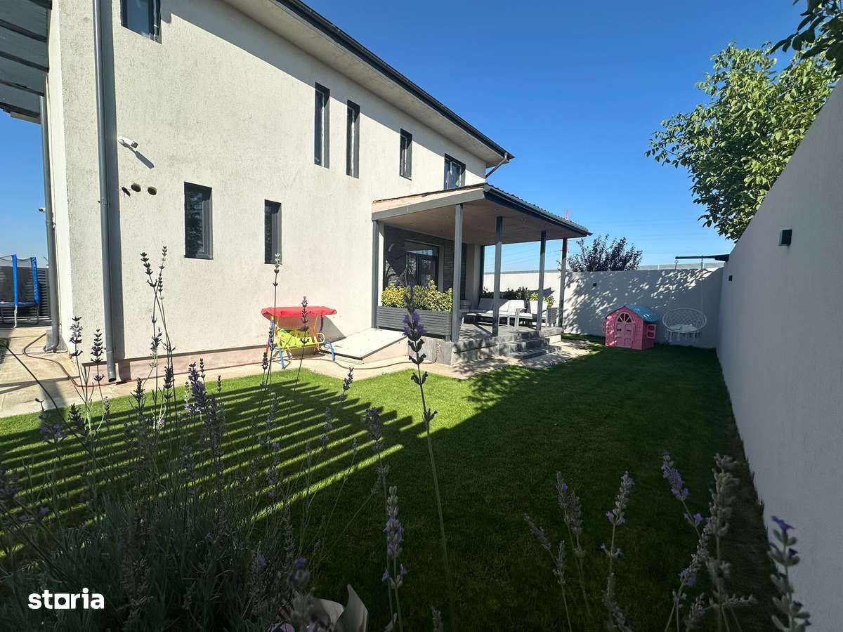 Casă individuală nouă- de vânzare , Berceni Ilfov | 4 camere | 310 mp - Imagine principală: 3/19