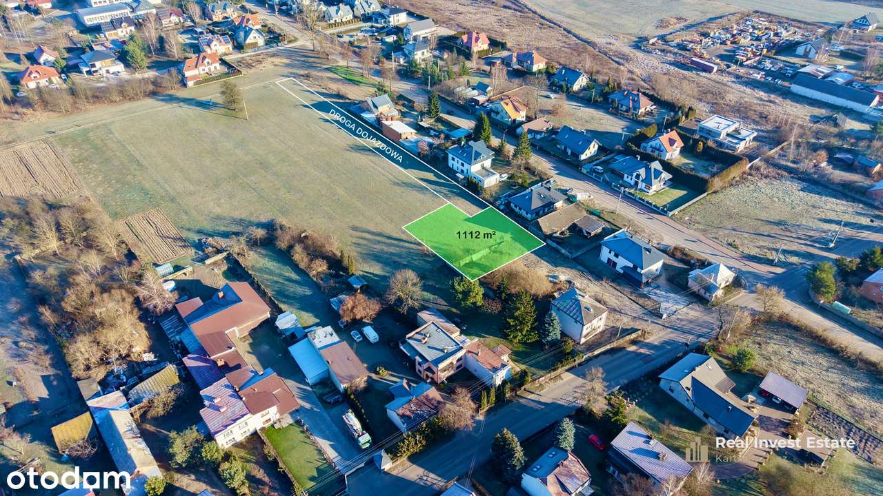 Działka budowlana | Słupno | Droga Bez Przejazdu | DW629 / DW631 / S8-1