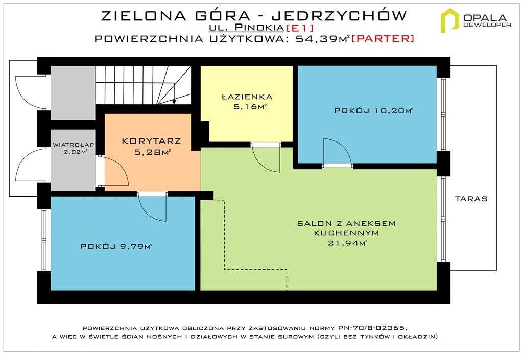 Apartamenty Jędrzychów Zielona Góra ul. Pinokia-8