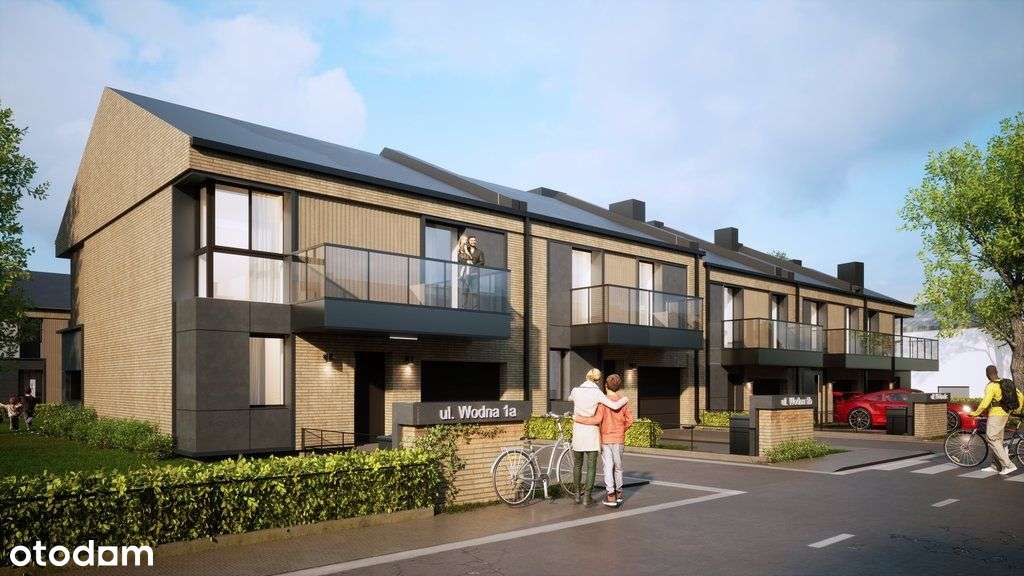 Nowoczesny dom w zabudowie szeregowe-11