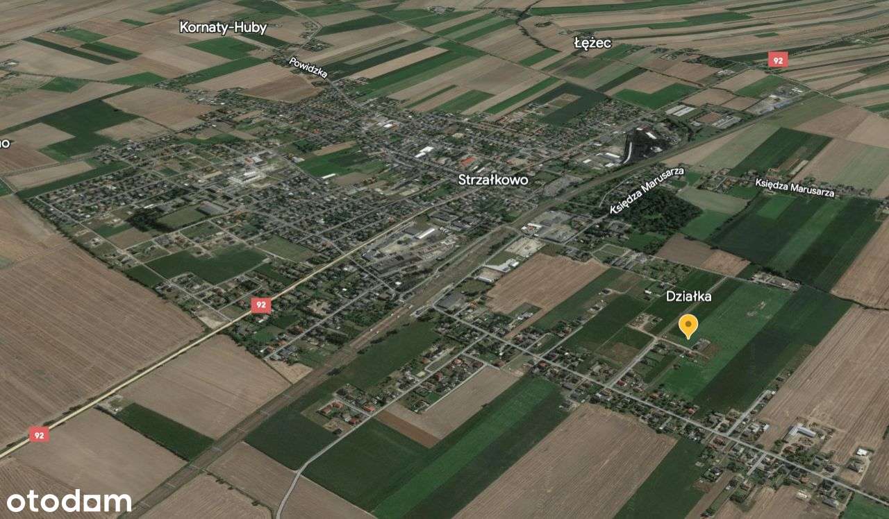 Duża Działka Budowlana Strzałkowo ul. Bursztynowa - Pełny obrazek: 5/7