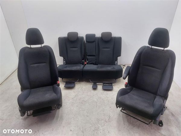 Fotele komplet FOTEL KIEROWCY PASAZERA Toyota Verso-S WELUR  2010-2015 R - 1